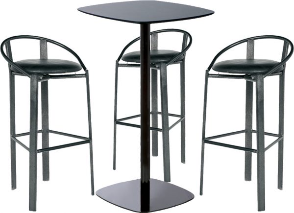 Ensemble Rond Noir