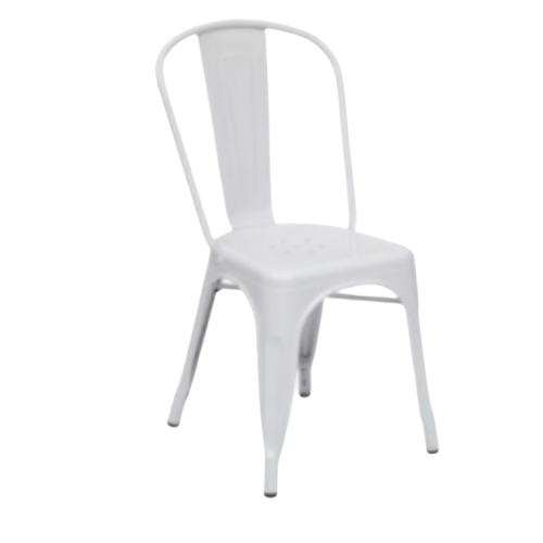chaise-metal-blanche-ch43