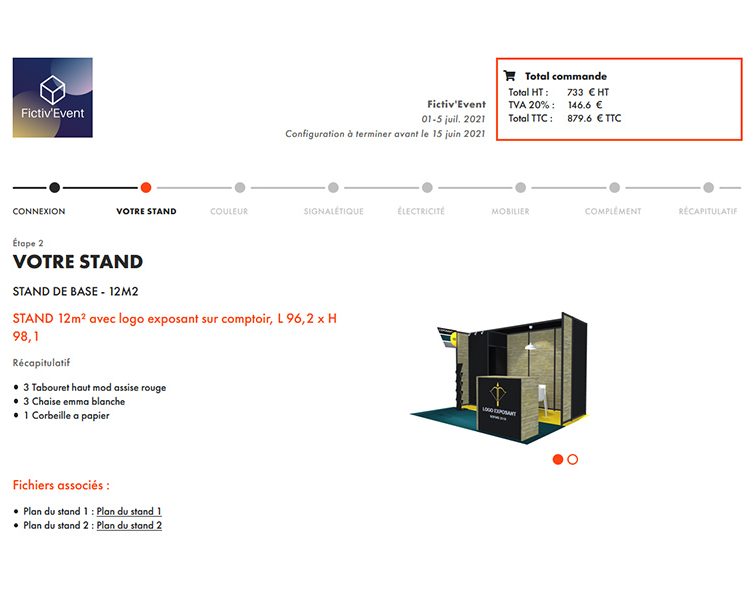 Plateforme Exposant