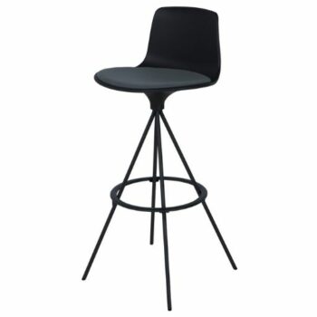 tabouret-haut-lotus-noir