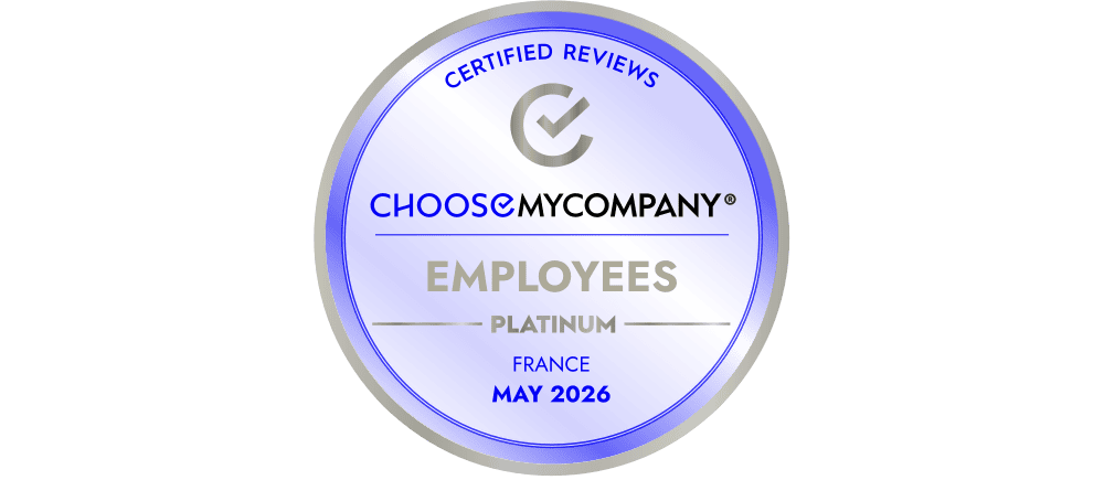 Co-Nect employee certification badge for May 2026 in France.